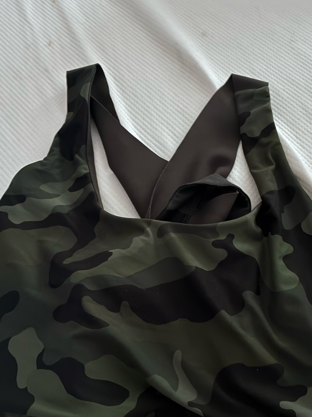 Two Old Navy Camo Sports Bras